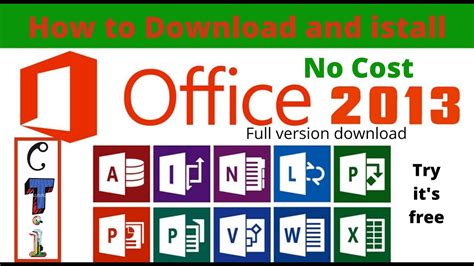 How To Get Microsoft Office 2013 For Free On Windows 10 ~100 Safe