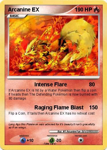 Pokémon Arcanine Ex 24 24 Intense Flare My Pokemon Card