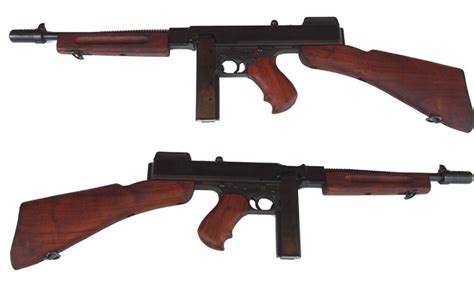 Thompson Submachine Gun The Original Black Gun Recoil