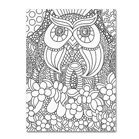 buy kathy g ahrens mixed coloring book 56 14 x 19 canvas art by