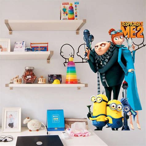 Despicable Me 2 Minions Wall Stickers For Kids Rooms Decor 3360cm