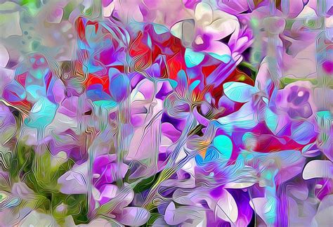Flowers Petals Abstract Wallpaper 3d And Abstract Wallpaper Better