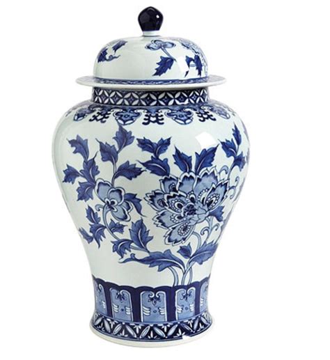 Large Temple Jar From Ballard Designs Porcelain Eggs Chinese Porcelain