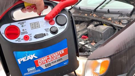 Start the car with the dead battery and let both cars run while connected for a few more minutes. HOW TO USE A JUMP STARTER ON A DEAD CAR BATTERY - YouTube