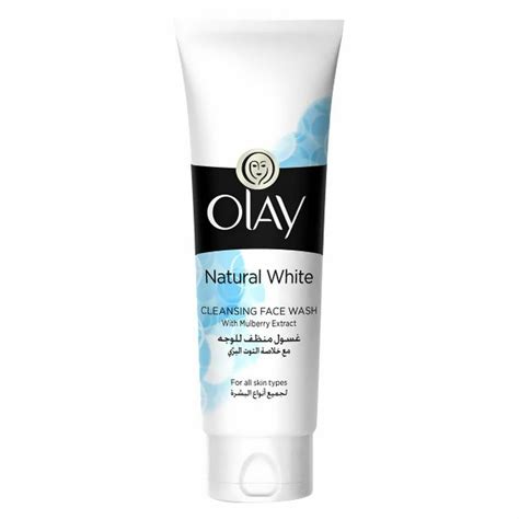 Buy Olay Natural White Cleansing Face Wash 100g Online Shop Beauty