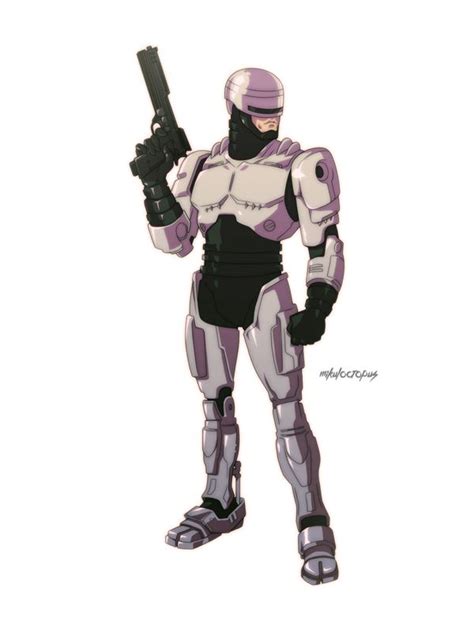 Anim80 S 2 Robocop By Michael Anderson Via Behance Comic Books