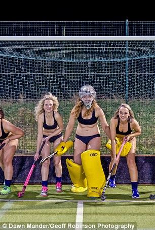 Lancashire Women S Hockey Team Strip Off For Cheeky Charity Calendar