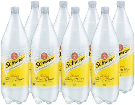 Schweppes diet indian tonic water is available in 4x300ml glass packs and 1.1l pet. Schweppes - Indian Tonic Water 1.5L (8 Pack) | at Mighty ...