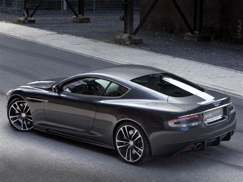 Wallpaper Aston Martin Dbs 2010 Metallic Gray Side View Style