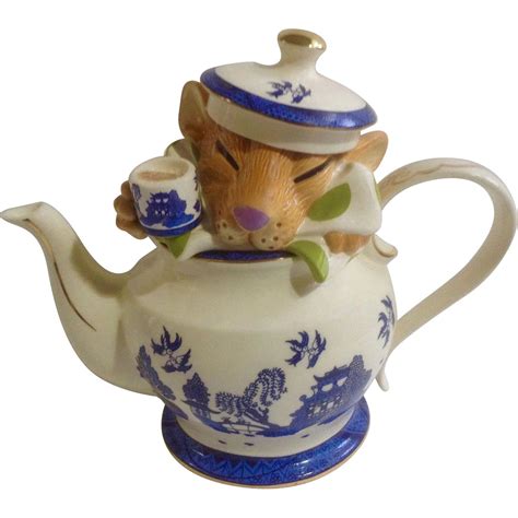 Paul Cardew Medium Dormouse Asian Teapot Limited Edition Fdc 12322