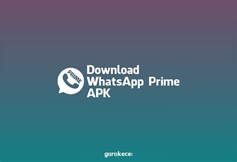 In this post, we will share with you a modified version of whatsapp. Download WhatsApp Prime Latest Version Terbaru 2020 | Anti ...
