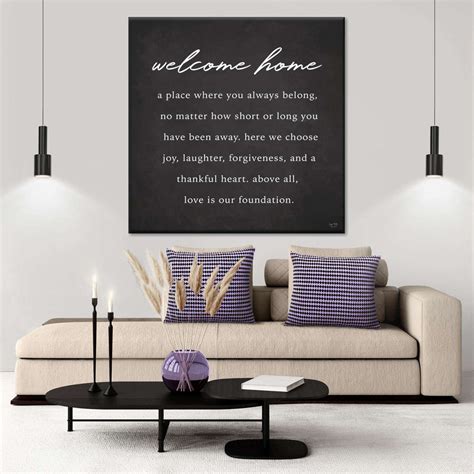 Welcome Home Wall Art Digital Art By Lux Me Designs