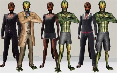 Mod The Sims Reptilians Drake Byrne And Amethyst Sparks