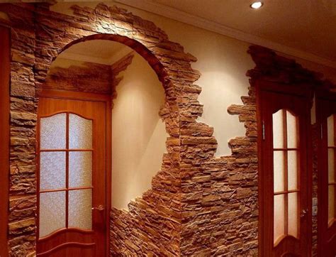 Ornamental Stone Finishing Of Arches And Doorways Design Ideas And