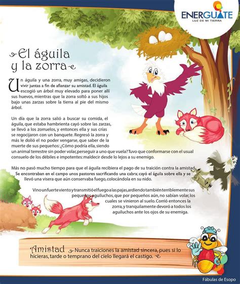 Las Fábulas Para Niños Son Una De Las Principales Herramientas En La