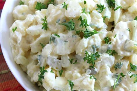 Classic Creamy Potato Salad The Daring Gourmet
