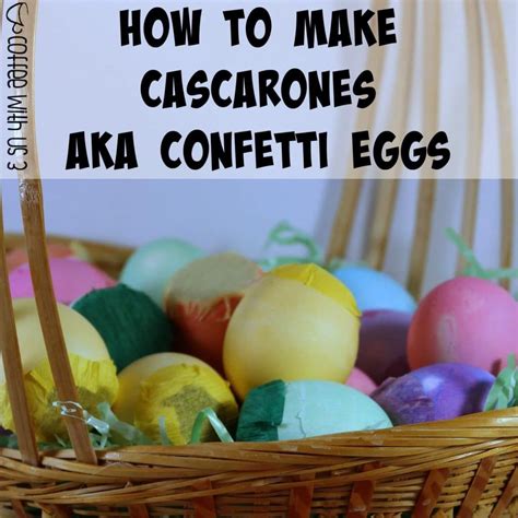 How To Make Cascarones Aka Confetti Eggs Confetti Eggs Easy Easter Crafts Diy Projects Easter