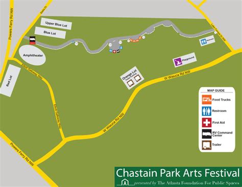 Festival Map Chastain Park Arts Festival