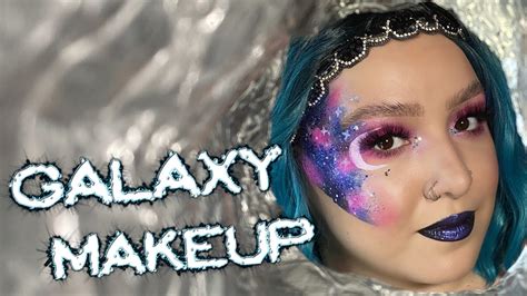Galaxy Makeup Tutorial Space Makeup Youtube
