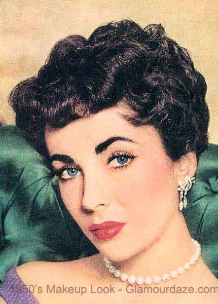 The History Of 1950s Makeup Glamour Daze 1950s Beauty Elizabeth