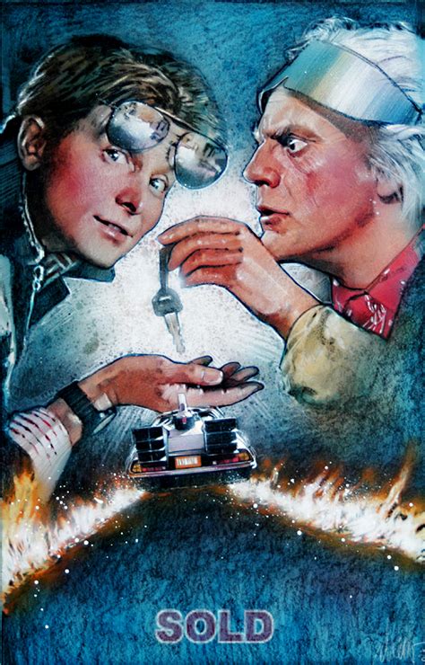 The Geeky Nerfherder Movie Poster Art Back To The Future Part Ii 1989