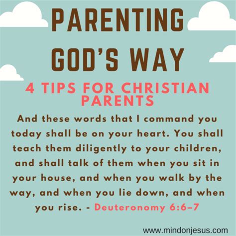 Parenting Gods Way 4 Tips For Christian Parents Mind