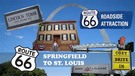 Route 66 Road Trip Day 2 Springfield To St Louis Youtube