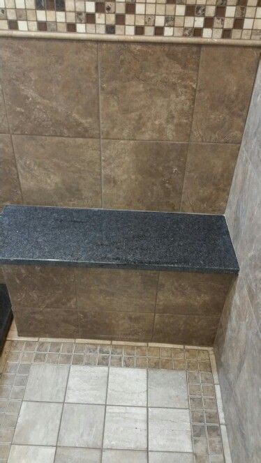 Free delivery and returns on ebay plus items for plus members. Shower bench absolute black granite with chocolate tiles ...