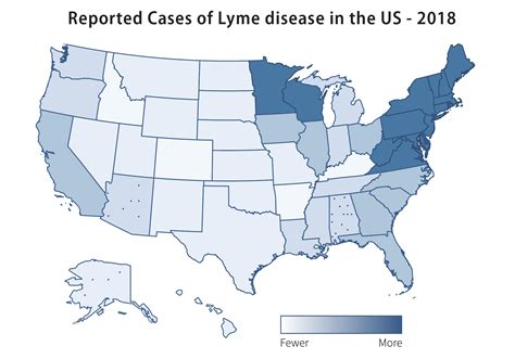Lyme Disease World Map