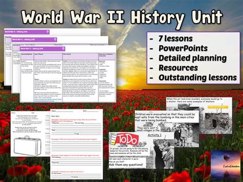 Ks2 World War 2 Unit 7 Outstanding Lessons Teaching Resources