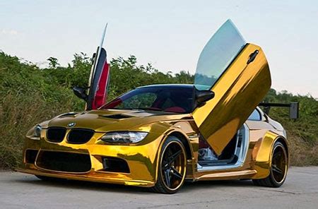 Find used car at the best price. Opulent Gold BMW M3 with Lambo Doors Spotted - TechEBlog