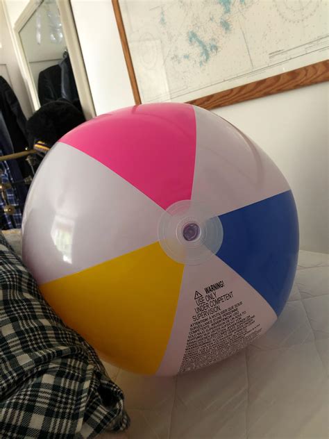 24 Inch Beachball By Intex Is Excellent Its Nice And Tight Rinflatablefetish