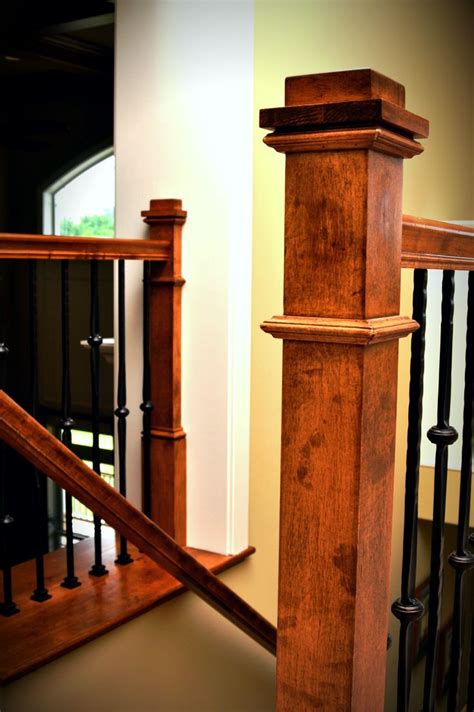 Stair Banister And Railing In Arts And Crafts Style Home Ownalandmark