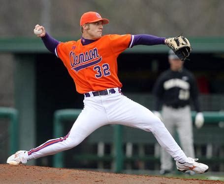 Sure, on occasion you get something unexpected, like when clemson broke out the orange britches for the first time in 1980 against south carolina, or when they went all purple for the first ever death valley gameday game against georgia tech in 2006. Baseball kicks off, and we find more evidence of Swofford ...