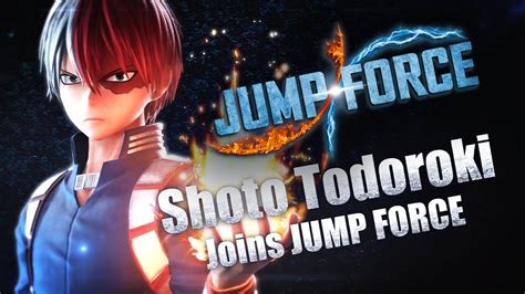 Jump Force Official Shoto Todoroki Trailer Youtube