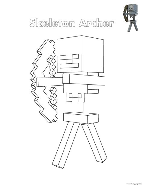 Minecraft Wither Skeleton Coloring Pages Minecraft Tutorial And Guide