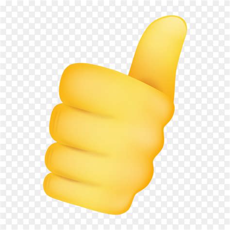 Thumbs Up Gestures Emoji Vector PNG Similar PNG