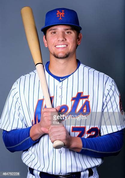 Gavin Cecchini Of The New York Mets Poses For A Portrait On February