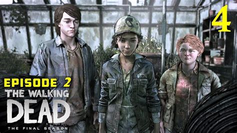 Greenhouse Clem Mitch And Ruby Gather Supplies The Walking Dead