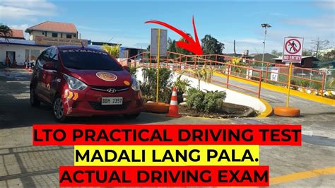 Lto Practical Driving Test Ll Actual Driving Exam 2021 Youtube