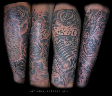 David Meek Tattoos Older Tattoos