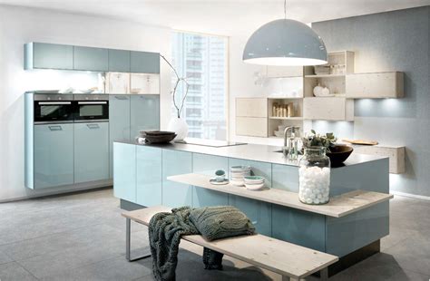 lampu dapur rumah minimalis tema biru muda karadecoracom