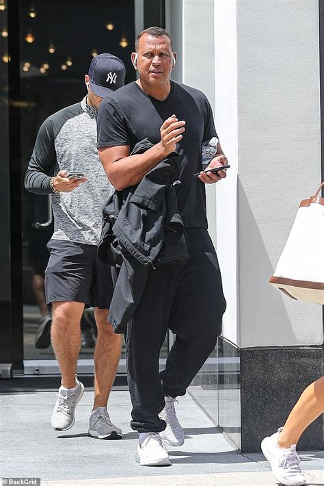 Alex Rodriguez 46 And Girlfriend Kathryne Padgett 25 Hit The Gym In