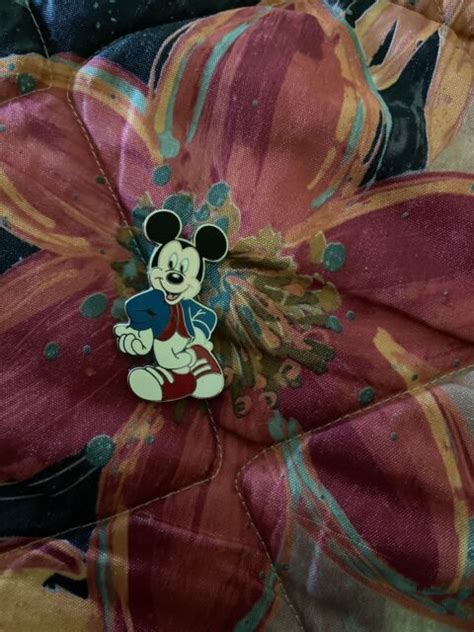 Disney Rare Mickey Mouse Standing Pin Ebay