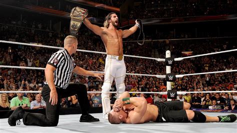 John Cena Vs Seth Rollins Winner Takes All Match Photos Wwe