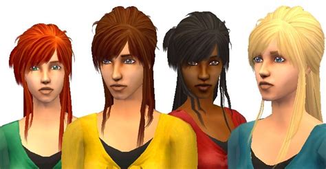 Mod The Sims Maxis Match Recolours Of Xm Hair 81 Request Sims 2