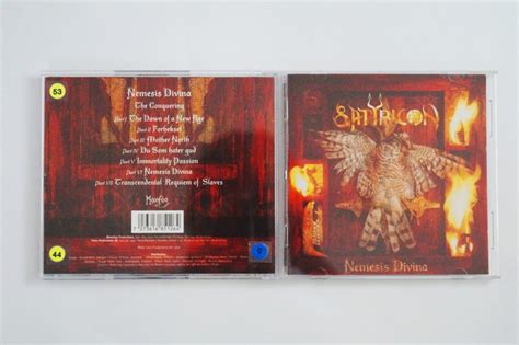 Satyricon Nemesis Divina Cd Photo Metal Kingdom
