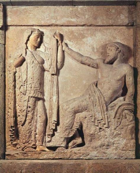 The Wedding Of Zeus And Hera Circa Bce From Attica Culture Zeus Sitting On A Rock
