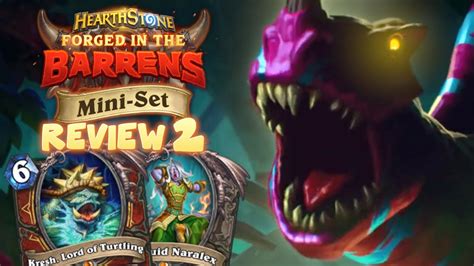 ALL CARDS REVIEWED Wailing Caverns Mini Set Review 2 Hearthstone