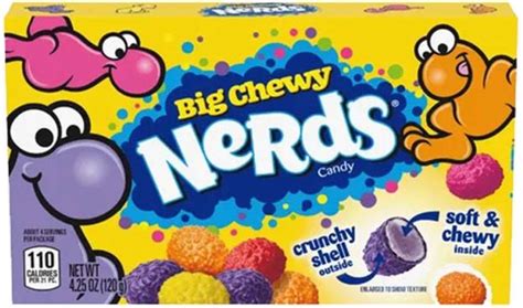 Nerds Candy Big Chewy Nerds 12x 120g